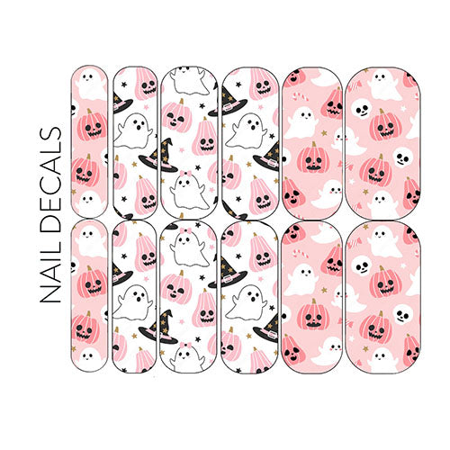 Boo Crew Nail Decals