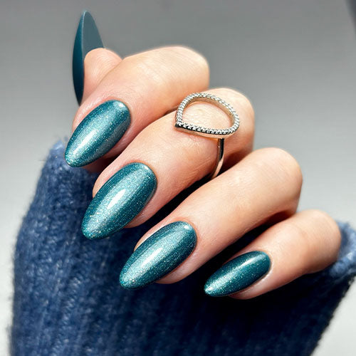 Blue Topaz Mica Gel Polish