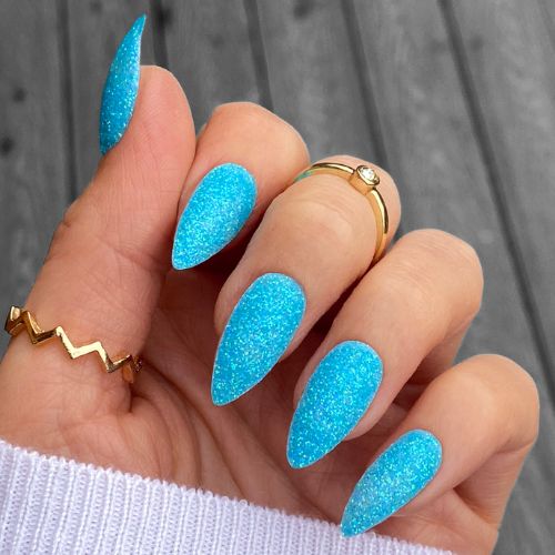 Blue Skies Iridescent Nail Glitter
