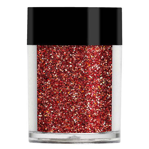 Deep Red Holographic Nail Glitter