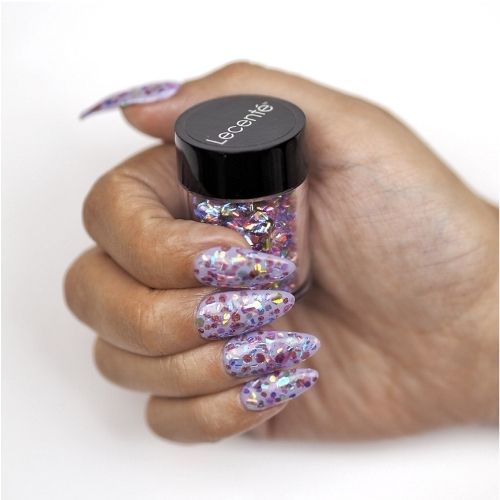 Dragonfly Chunky Nail Glitter Shapes