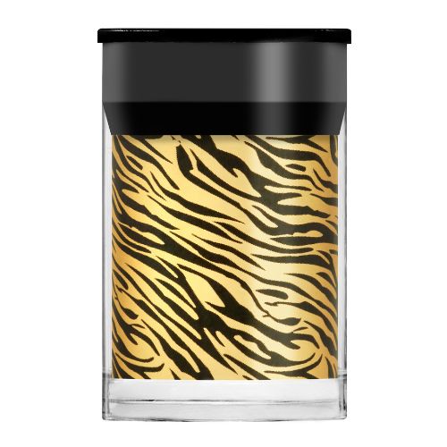 gold stripes nail foil