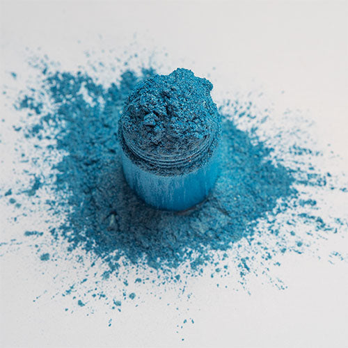 Golden Blue Nail Powder