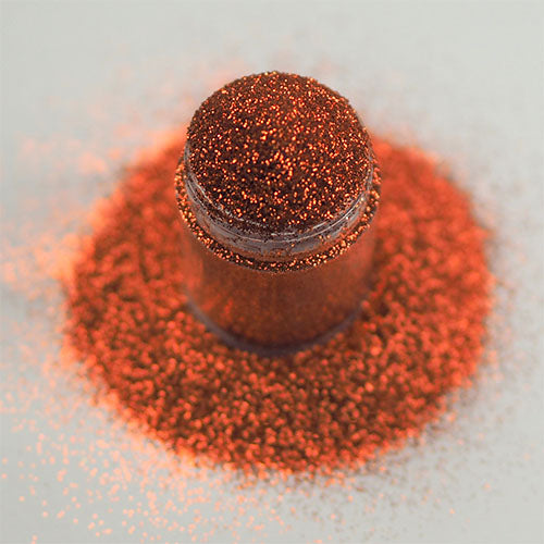 Golden Orange Ultra Fine Nail Glitter