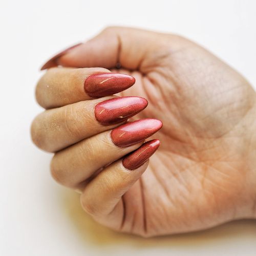 Sangria Red Nail Powder