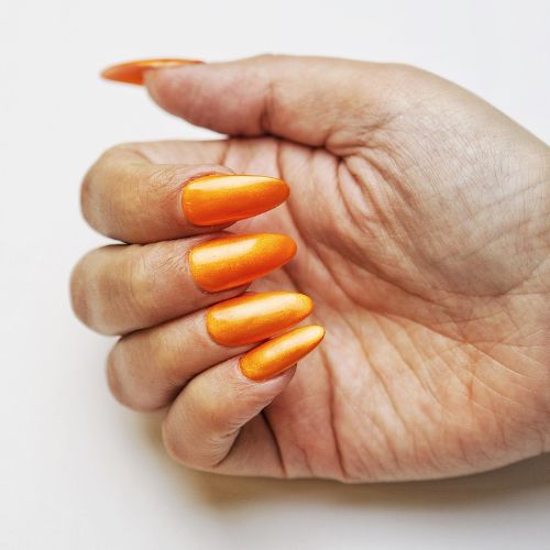 Papaya Orange Nail Powder