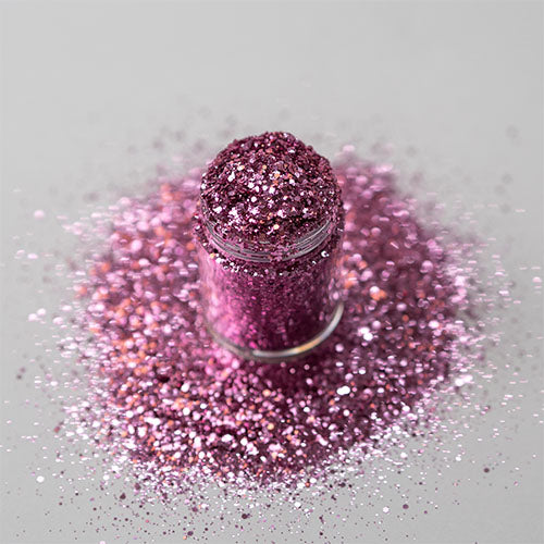 Light Pink Multi Glitz Chunky Nail Glitter