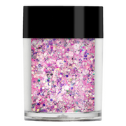 bright baby pink glitter