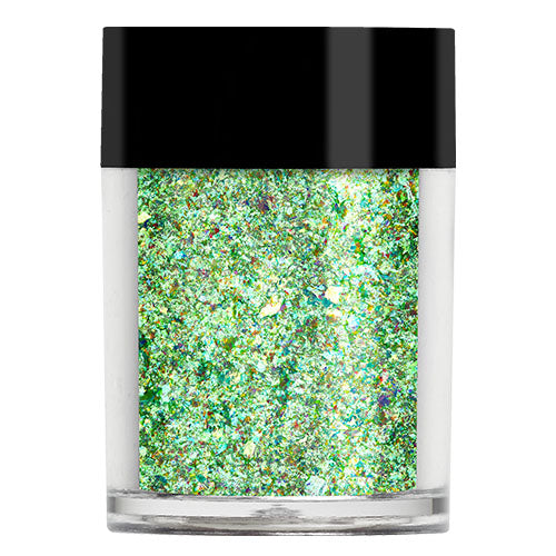 Mermaid-Tail-Iridescent-Green-Nail-Flakes