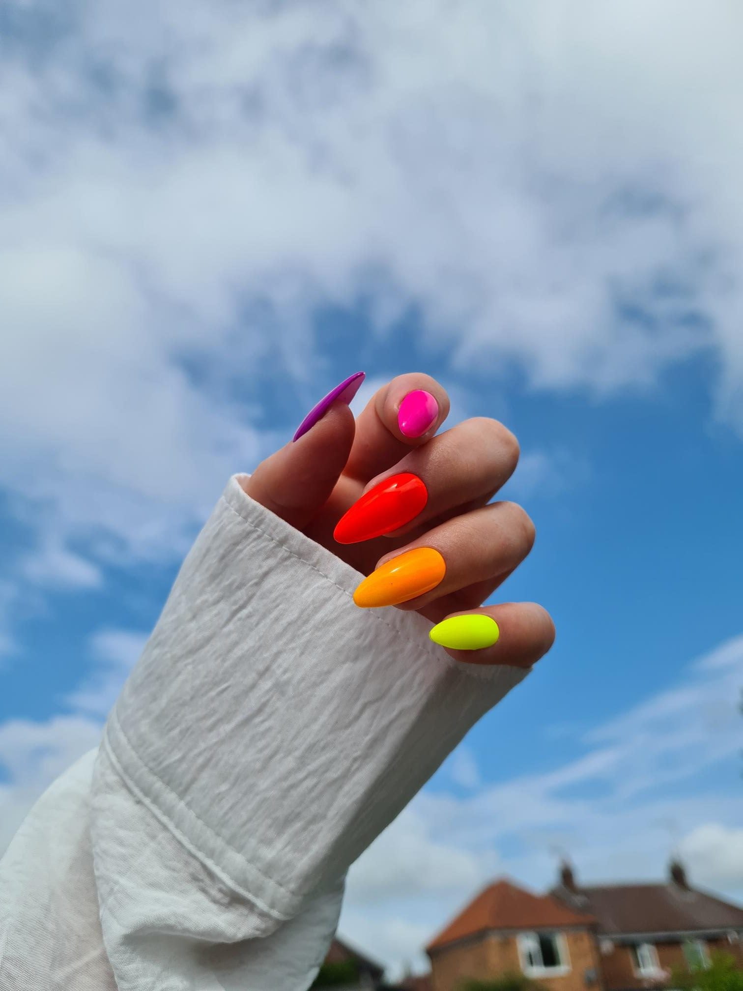 New Wave Neon Nail Powder
