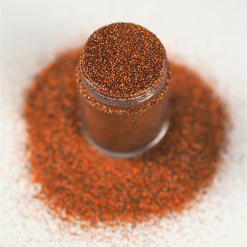 Orange Holographic Nail Glitter