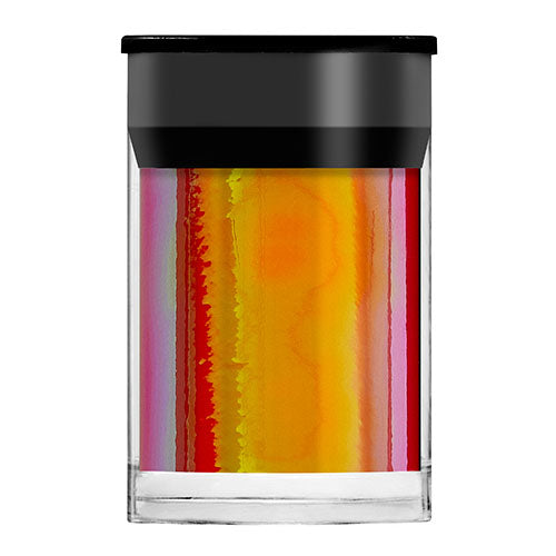 Orange Opalescent Shimmer Nail Film