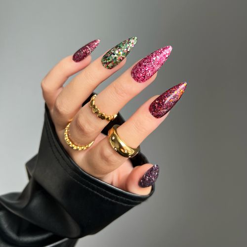 Ivy Metallic Multi Glitz Nail Glitter