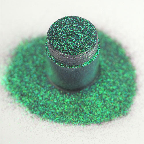 Petrol Green Iridescent Nail Glitter