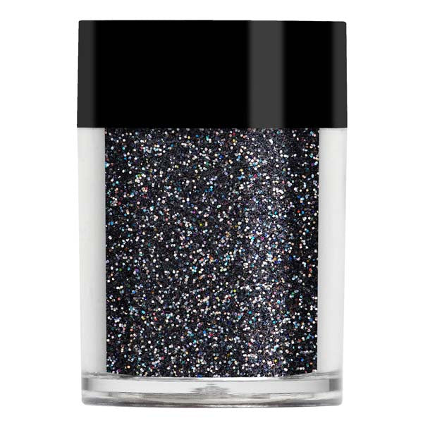 Pewter holographic glitter