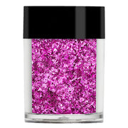 Pink Irregular Nail Glitter Shapes