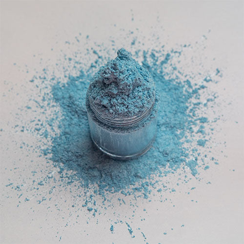 Powder Blue Nail Powder