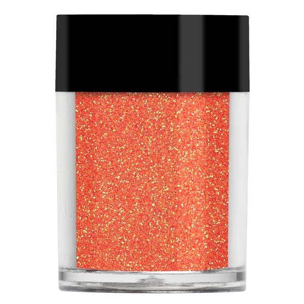 Bright Orange Glitter