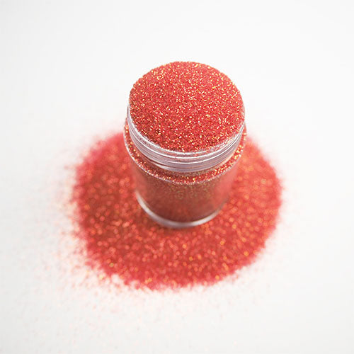 Red Apple Iridescent Nail Glitter