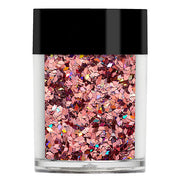 Rose Holographic Chunky Nail Glitter Diamonds