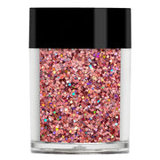 Rose Holographic Chunky Nail Glitter Squares
