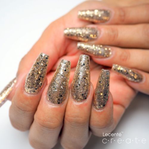 SAND MULTI GLITZ NAIL GLITTER