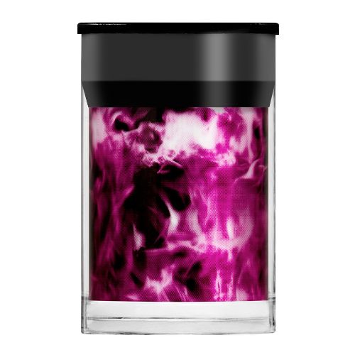 smoky purple nail foil