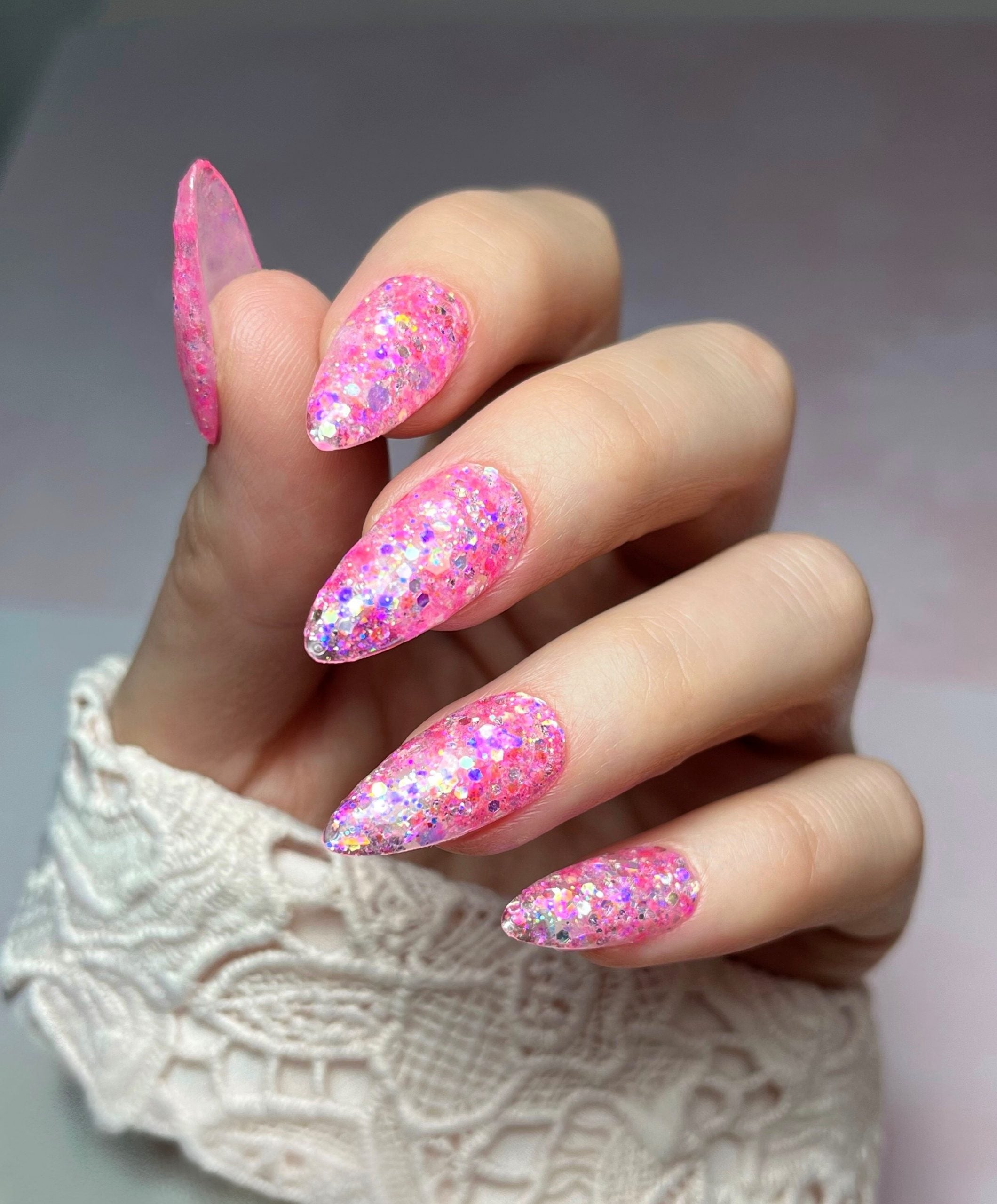 Strawberry Shortcake Multi Glitz Nail Glitter