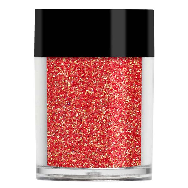 Iridescent Nail Glitter Salmon