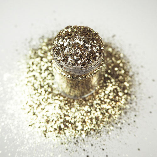 Sand Multi Glitz Chunky Nail Glitter
