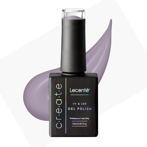 purple grey gel polish