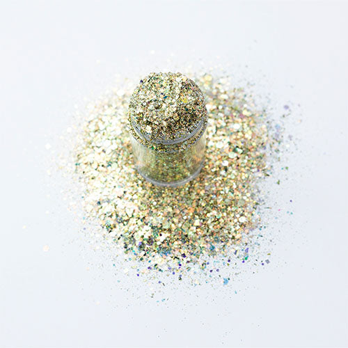 Smoky Quartz Multi Glitz Nail Glitter