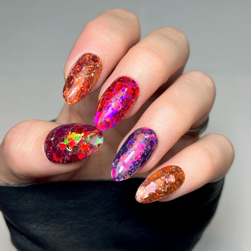 Fortune Multi Glitz Nail Glitter