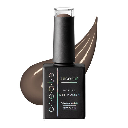 rich brown gel polish