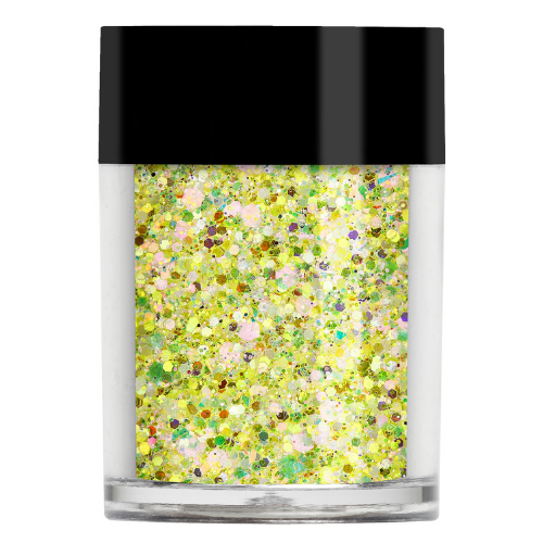 bright yellow glitter