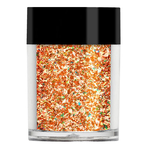 Unicorn-Horn-Iridescent-Golden-Nail-Flakes