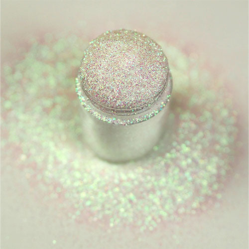White Holographic Nail Glitter