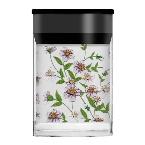 Light Pink Flowers Nail Art Foil