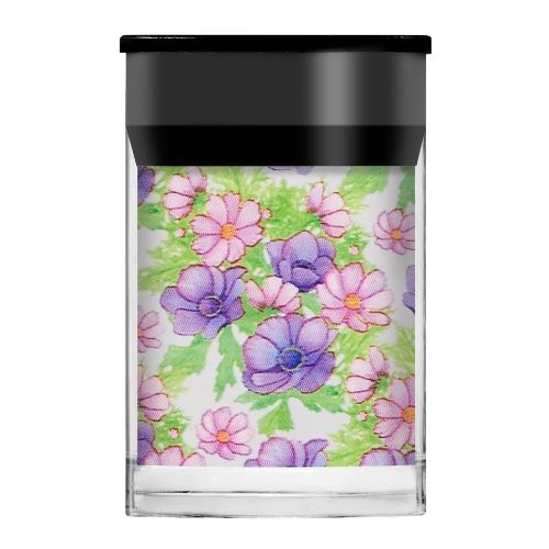 Lilac Flowers Nail Art Foil