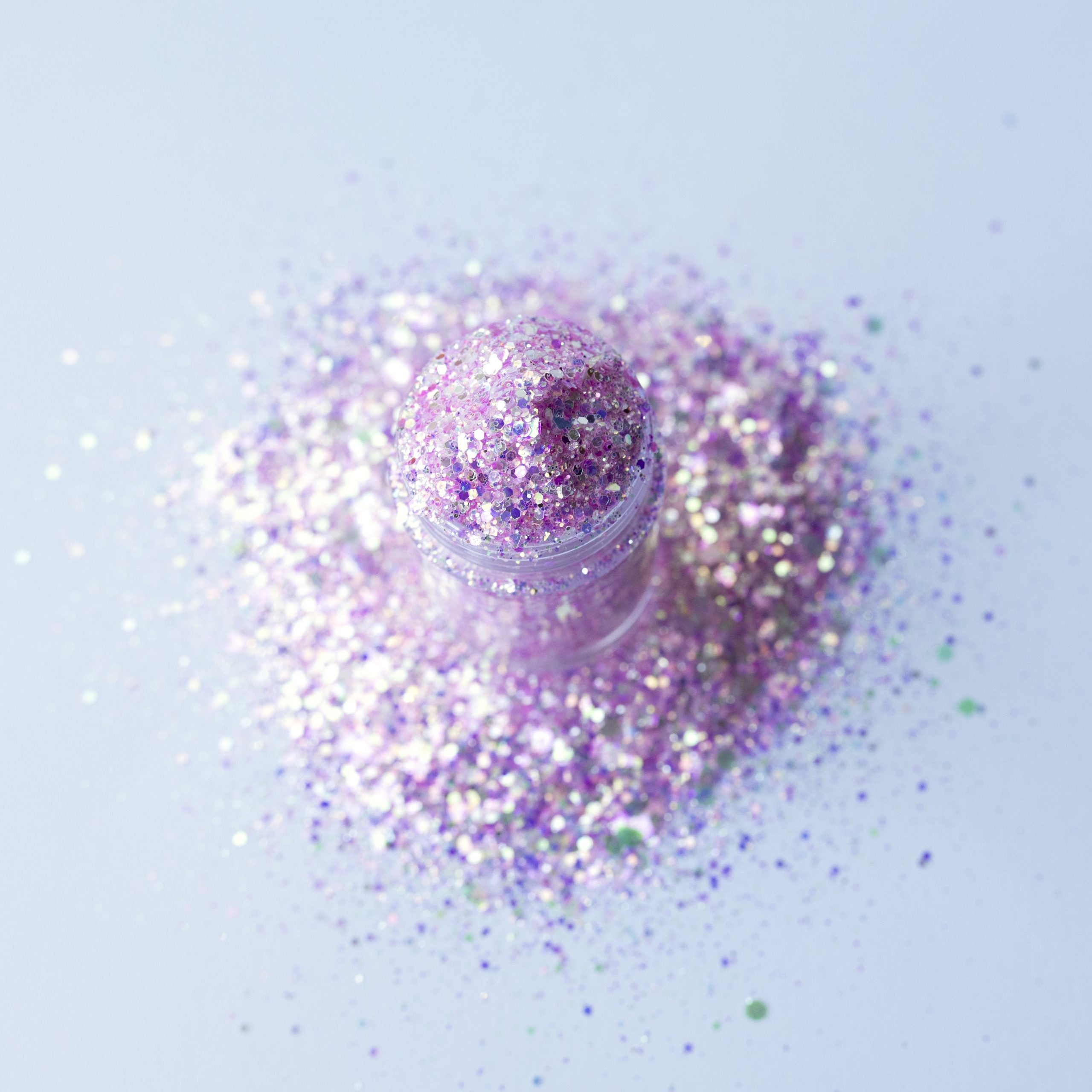 Marshmallow Multi Glitz Nail Glitter