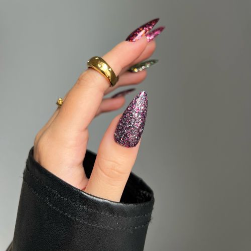 Petunia Metallic Multi Glitz Nail Glitter