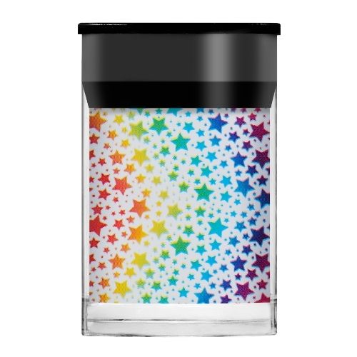 Rainbow Star Nail Art Foil
