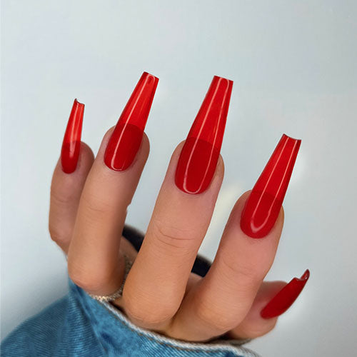 Beach-Ball-Red-Jelly-Gel-Polish