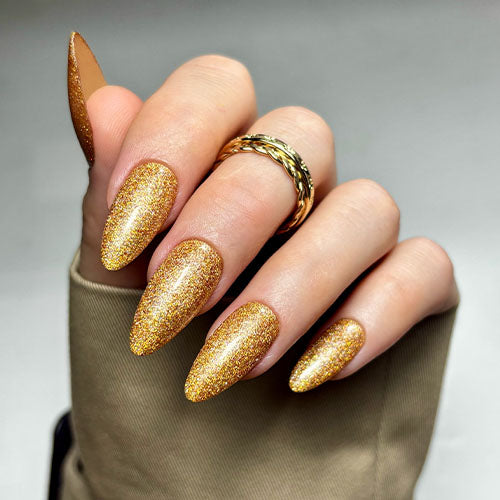 Cinnamon Churro Glitter Gel Polish