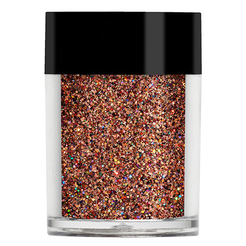 Chestnut Holographic Multi Glitz Chunky Nail Glitter