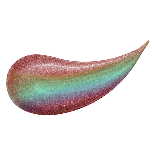holographic pink gel polish