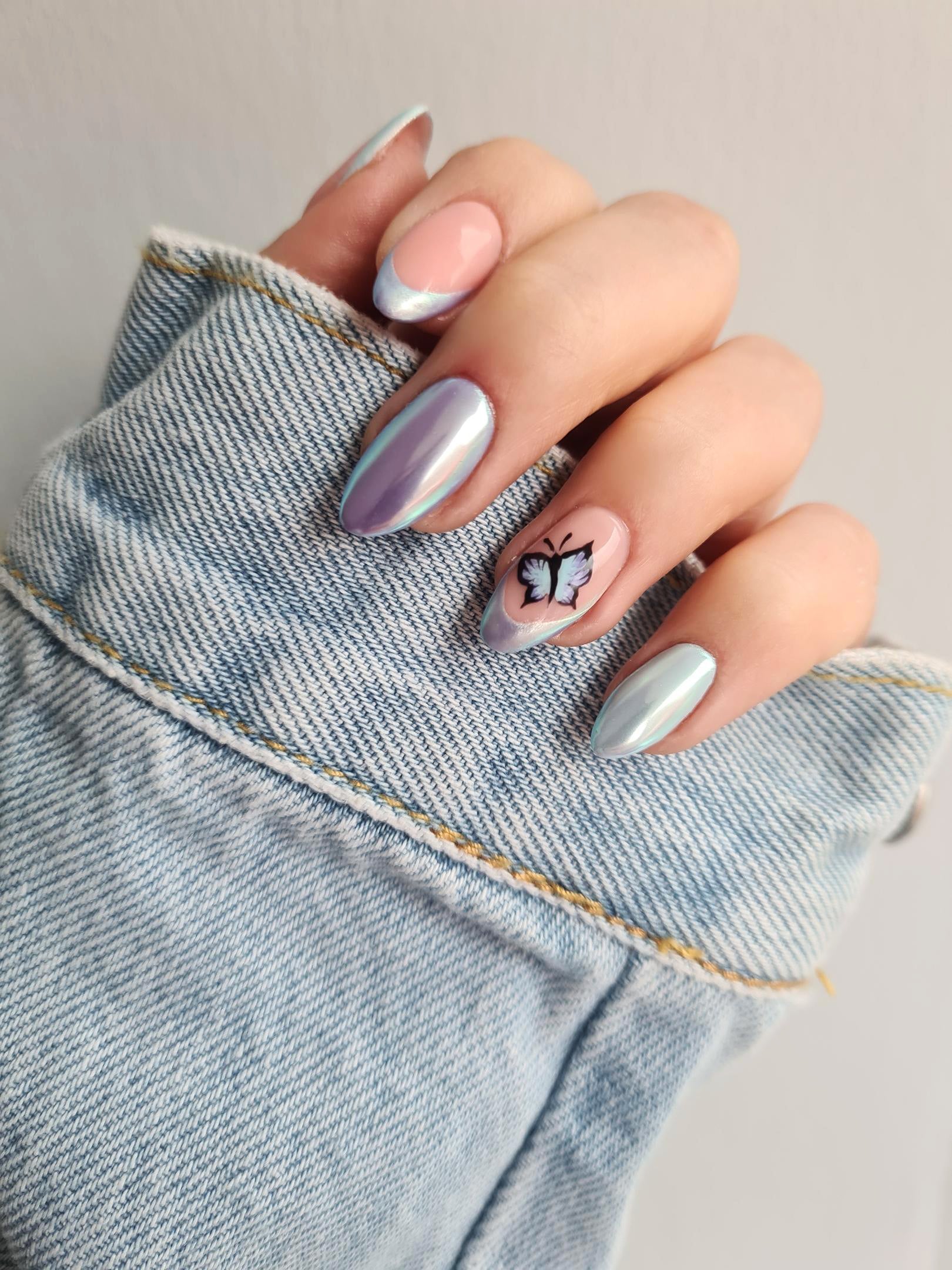 Two Of A Kind Chrome Nail Powder