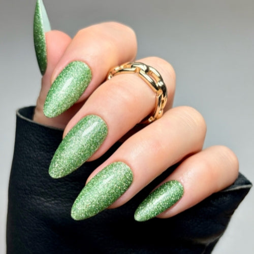 Evergreen Glitter Gel Polish