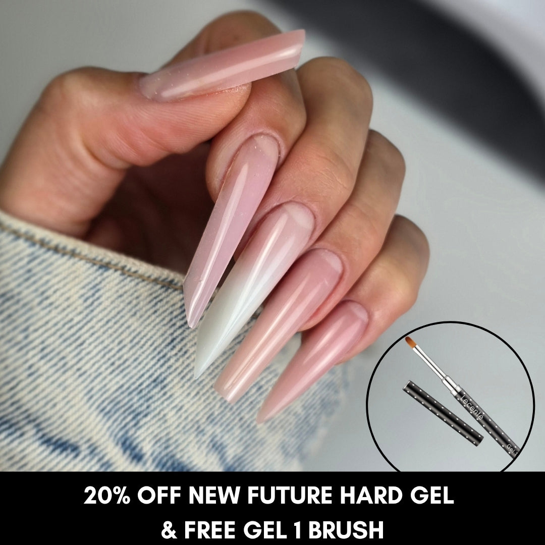 Future Hard Gel Bundle with Free Gel 1 Brush.