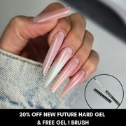 Future Hard Gel Bundle with Free Gel 1 Brush.